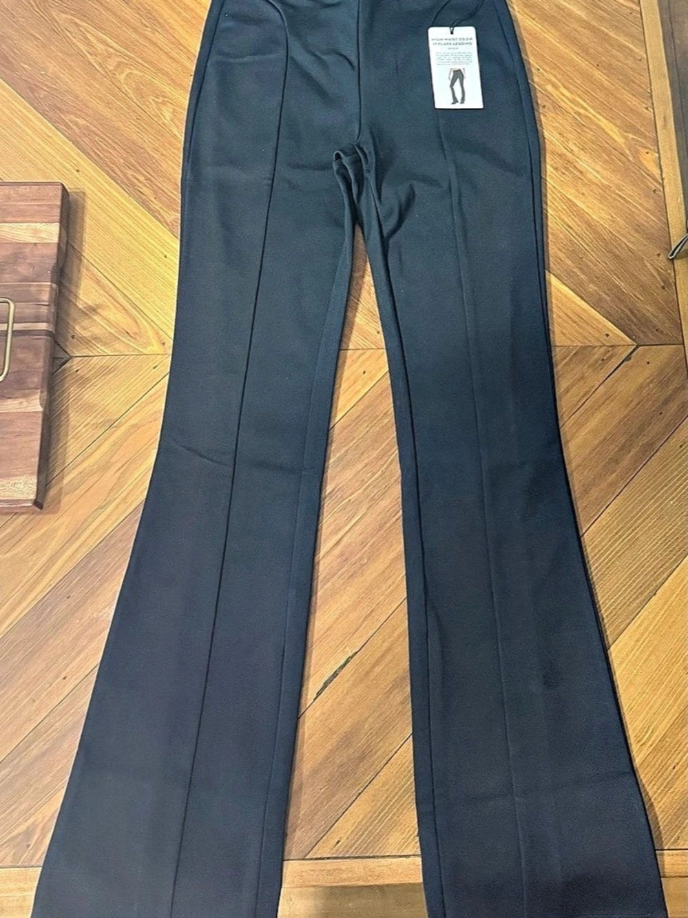Alo High-Waist 7/8 Zip It Flare Legging Black Flare Leggings NWT
